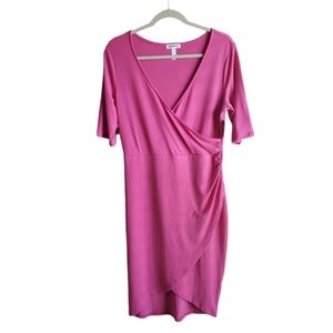NWOT Pink Leith Mid Sleeve Dress